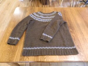 Nordic wool sweater